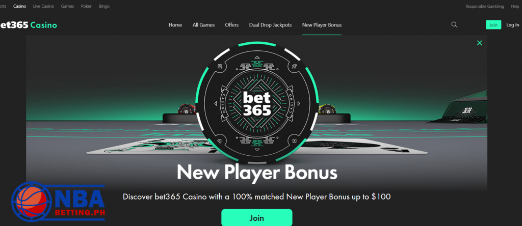 Casino bonuses Bet365